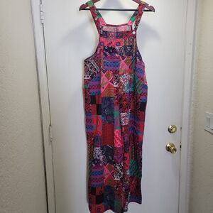 Colorful Patchwork Women's Jumpsuit